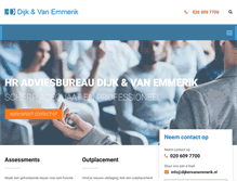 Tablet Screenshot of dijkenvanemmerik.nl